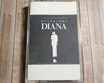 Diana Ross Anthology Cassette Tape In Clear Case Original Insert Album Audio