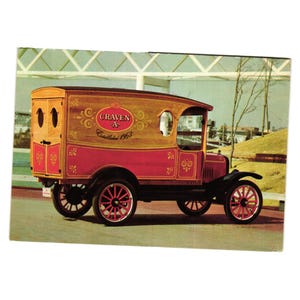 1924 Ford Modell T Vintage Tin Lizzie The Craven Foundation Postkarten-Erinnerungsstücke