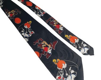 Lots de 5 cravates vintage Disney/Looney Tunes/Snoopy 90s - Accessoires & Bagagerie