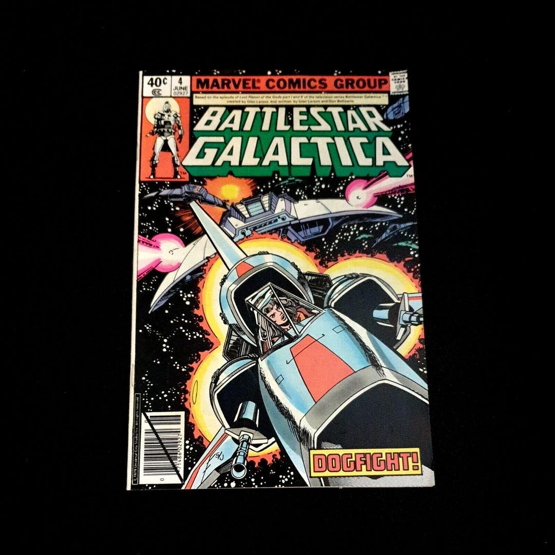 Marvel Comics Battlestar Galactica #4 June 1979 Bronze Mckenzie ...