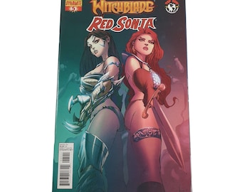 Witchblade Red Sonja 5 2012 Dynamite Comic Book Collector Bagged Boarded Top Cow