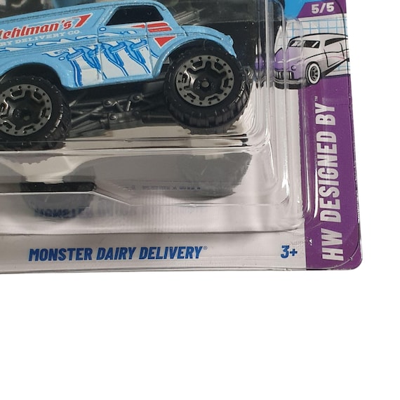 Hot Wheels Monster Dairy Delivery Blue HW Designed by 5/5 Die-cast