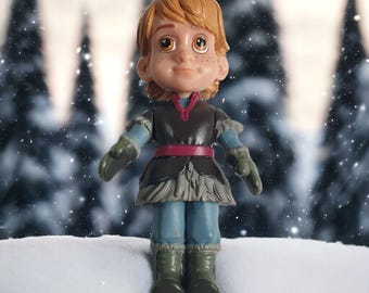 Kristoff Disney Frozen Action Figure Toy Replacement Piece Posable Cake Topper