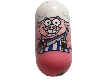 Mighty Beanz 2003 Series 3 145 Porker Bean Moose Entertainment