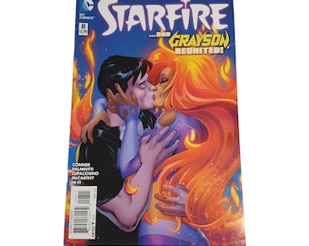 Starfire 8 DC Comic Book Collector March 2016 Bagged Boarded