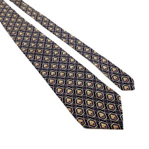 Liberty of London Vintage Mens Tie Imported Silk Accessory Work Gift Dad