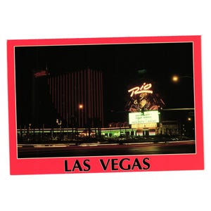Rio Kasino Urlaub Hotel Vintage Postkarte 2US NY 352 Las Vegas Strip Tourist