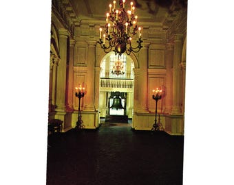 Historic Postcard Independence Hall Hallway Liberty Bell Philadelphia PA Vintage