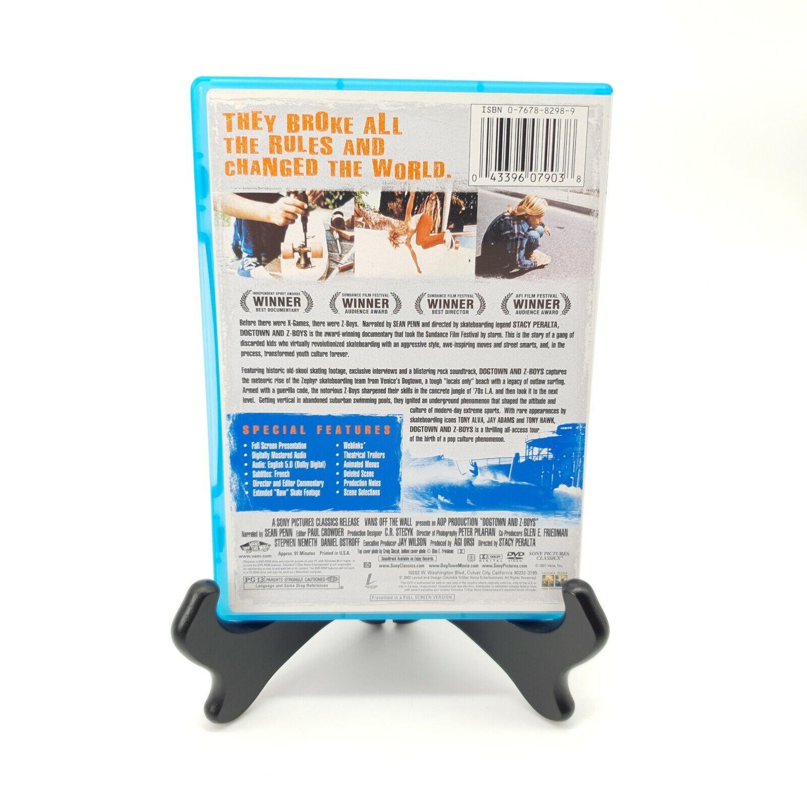 Dogtown and Z-boys (DVD, 2002 Special Edition) Vans off the Wall