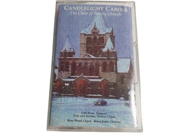 Candlelight Carols Choir Der Dreifaltigkeitskirche Weihnachten Kassette Tape 1990 Urlaub