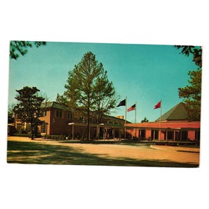 Carte postale de Williamsburg Lodge Virginia 516 B Hôtel historique Motel Inn Conférence