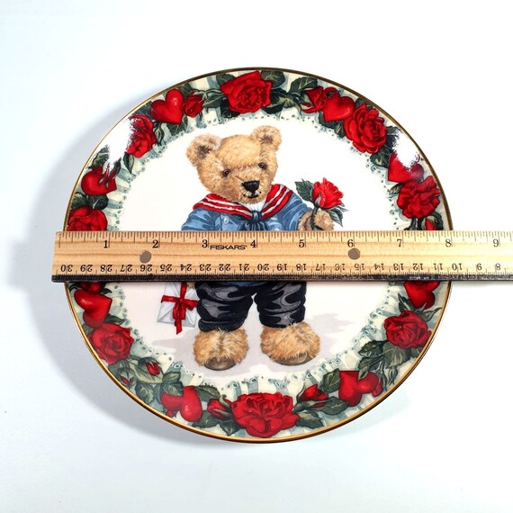 Love Letters From Teddy Sarah Bengry Vintage Plate Collectable