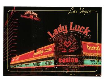 Hotel casino Lady Luck, postal antigua, Las Vegas, Nevada, 2US NV 232