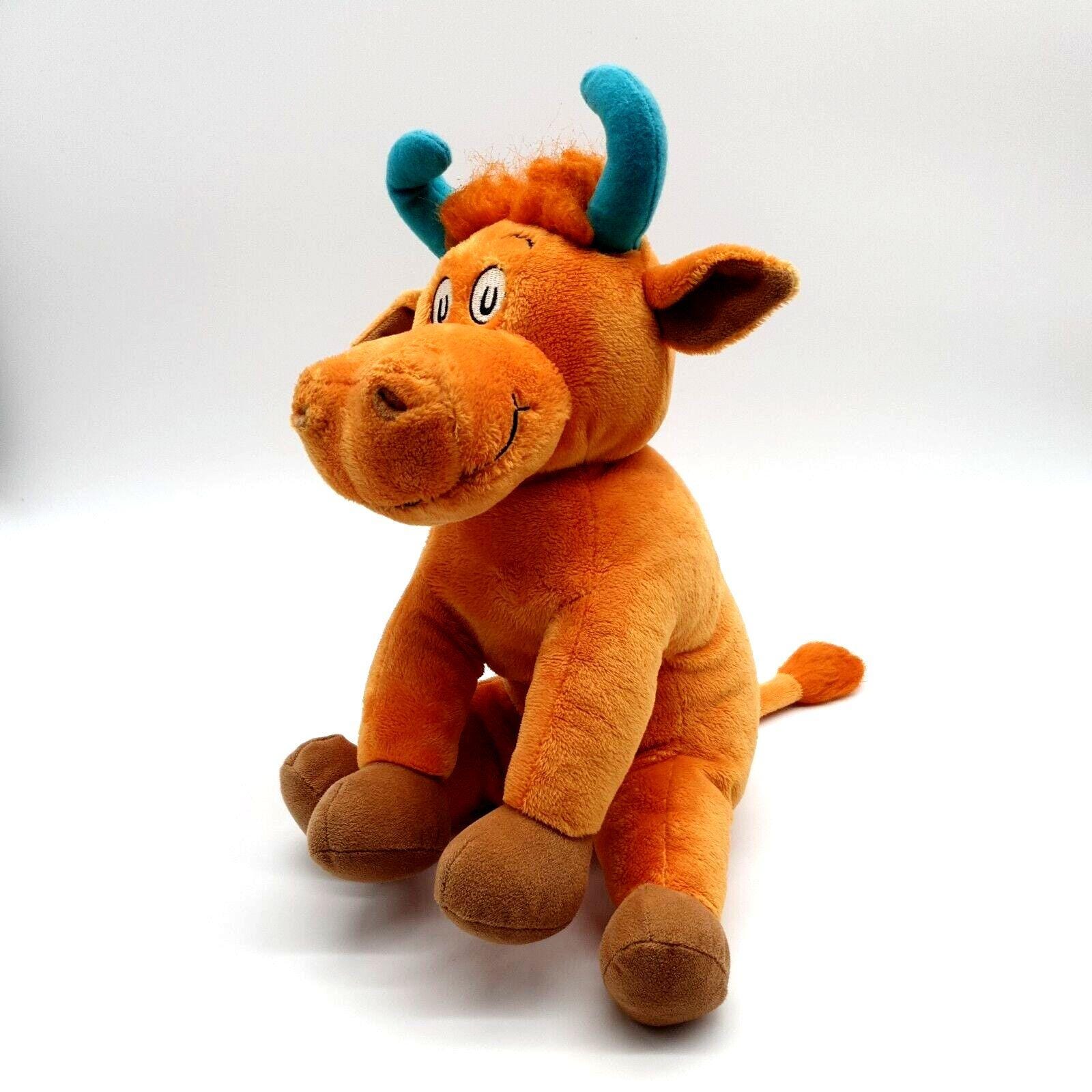 Dr Seuss Mr Brown Can Moo Kohls Cares Plush Animal Toy Collectable