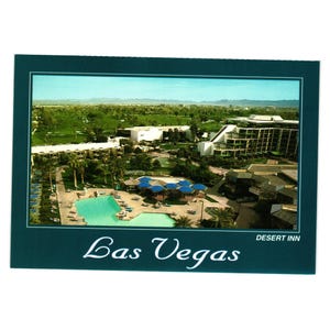 Carte postale vintage Desert Inn Las Vegas Nevada Country Club Hotel Divertissement