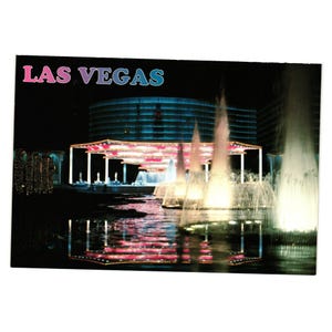 Carte postale vintage Caesars Palace Las Vegas Nevada Casino Resort Hotel KVL-176