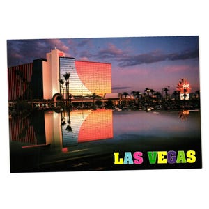 Las Vegas Hotel Rio Kasino-suiten-Vintage Postkarten-Sonnenuntergang-Ferien-Erholungsort