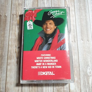 George Strait To You Frohe Weihnachten Audio Kassette Tape 1986 Country Holiday
