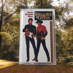 Brooks and Dunn Hard Workin Man Cassette Tape 1993 Country Music
