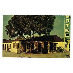 Vintage Postcard El Serena Motel Salinas CA 101 Highway Motel Hotel Vacation