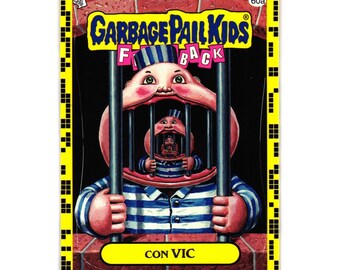 Garbage Pail Kids Con Vic Card 60a Adesivo da collezione GPK 2011