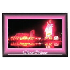 Carte postale vintage 1991 Las Vegas Circus Gambling Casino Vacances Tourisme Nevada
