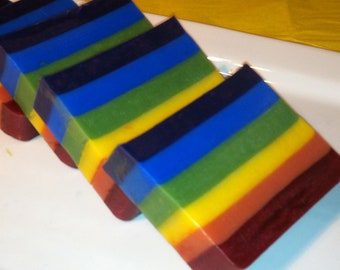 Rainbow Bar Soap