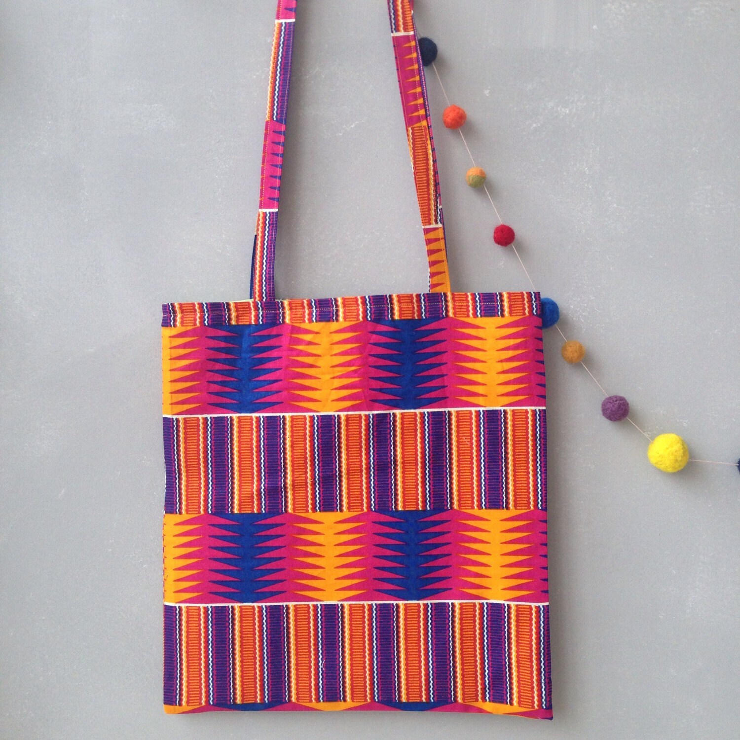 African tote bag handmade ankara tote bag tote bag african Etsy