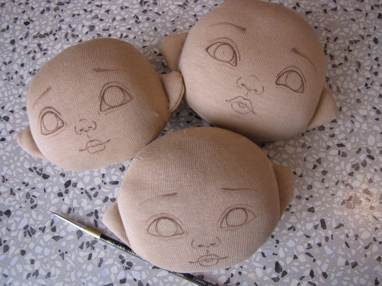 PDF Painting Cloth Doll Face Tutorial How I Paint My Cloth Etsy