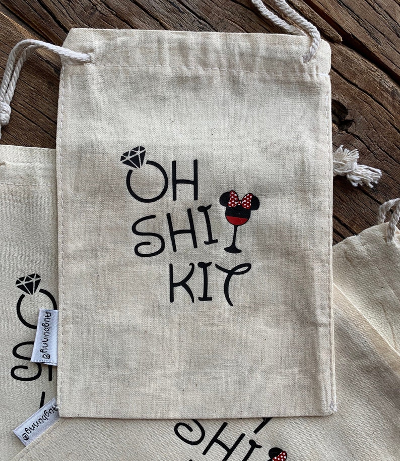 MinnieDisney Oh ShitRecoveryHangover Bachelorette Party Kit