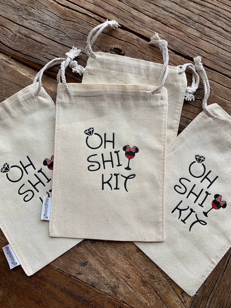 MinnieDisney Oh ShitRecoveryHangover Bachelorette Party Kit