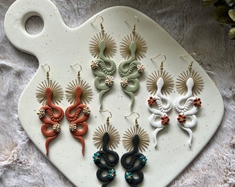Snake Dangle Earrings