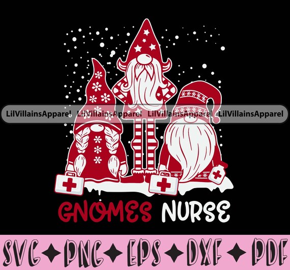 Download Three Gnomes Xmas Nurse Svg Gnomes Nurse Svg Gnomes Merry Etsy