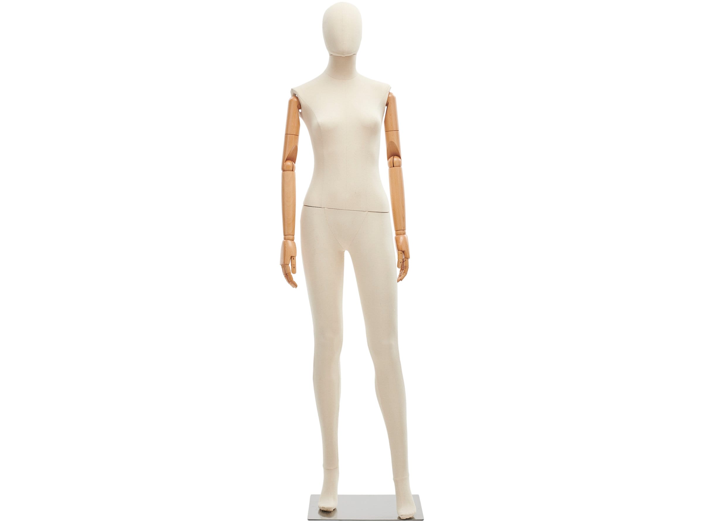 Female Full Body Fabric Wrapped Mannequin in Standing or Sitting Pose WP  Series by TSC Forms 