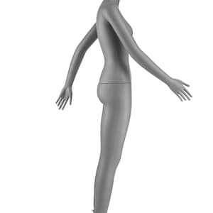 Weibliche Ganzkörper-Schaufensterpuppe in stehender Pose MP Series by TSC Forms Bild 7