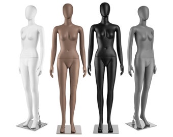 Female Full Body Mannequin in Standing Pose (MP Series by TSC Forms)