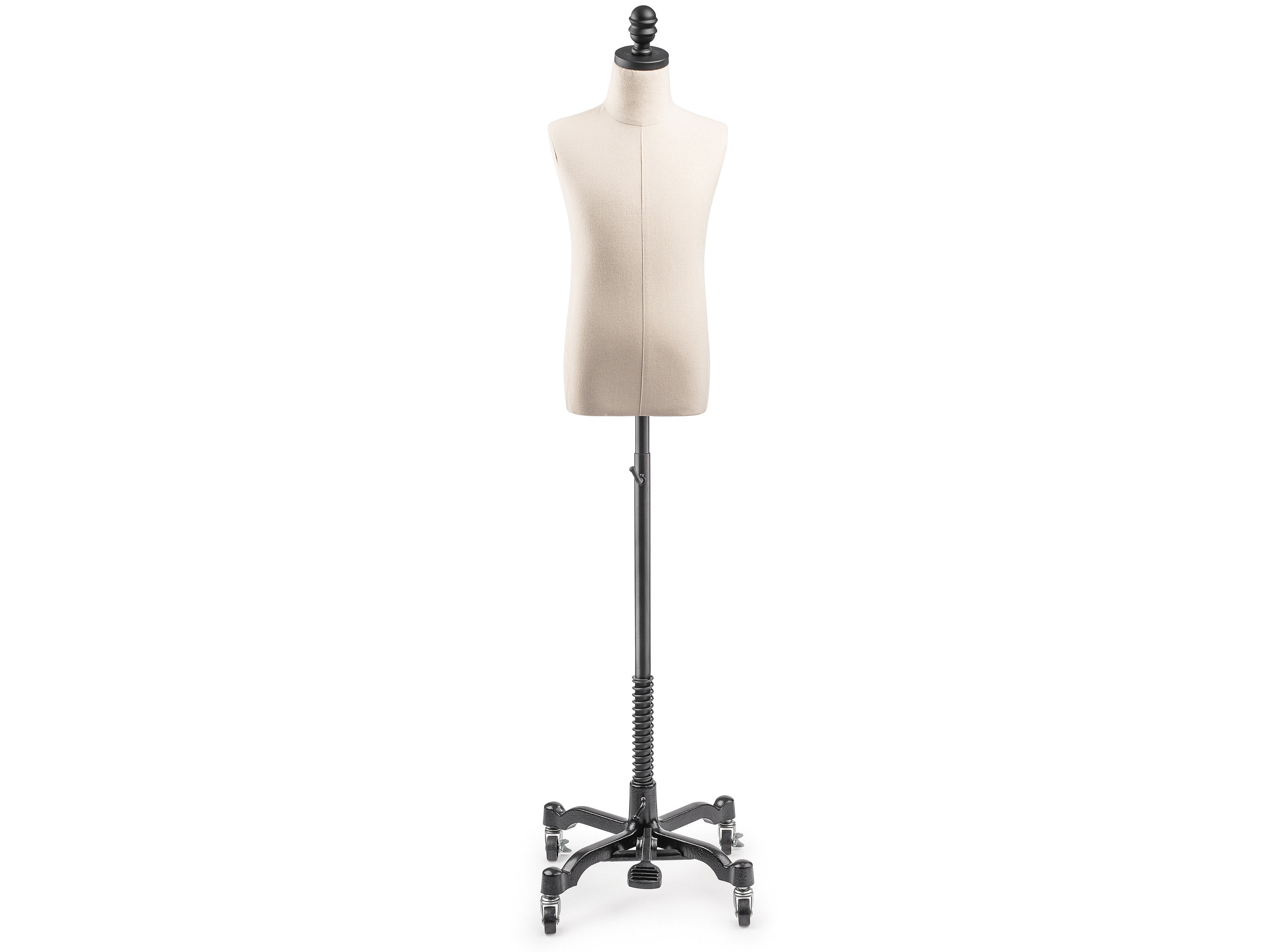 Child Mannequin Form In Black W/ Metal Base