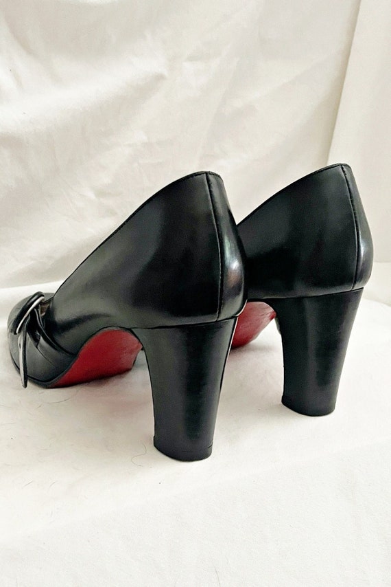Christian Louboutin AUTHENTIC 1990s  Chunky Heel L
