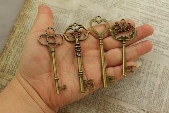 Real 1800s Skeleton Keys Purchase for 1 Key Authentic Bit Keys 