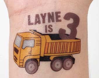 Heavy equipment operator tattoos