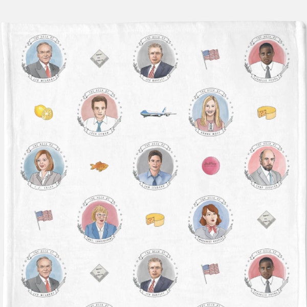 The West Wing | 40x60" Minky Blanket