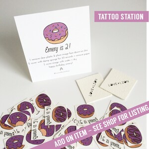 Custom Fiesta Birthday Tattoos - Etsy