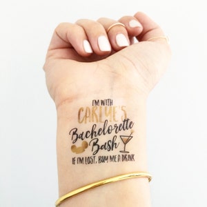 Mini Donut Temporary Tattoos Etsy