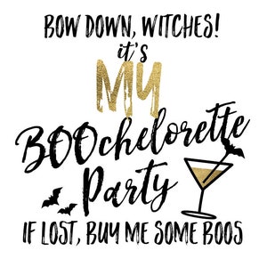 15 Custom Bachelorette Party Temporary Tattoos Halloween image 5