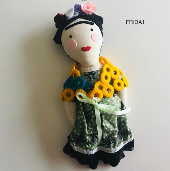Frida kahlo rag doll discount