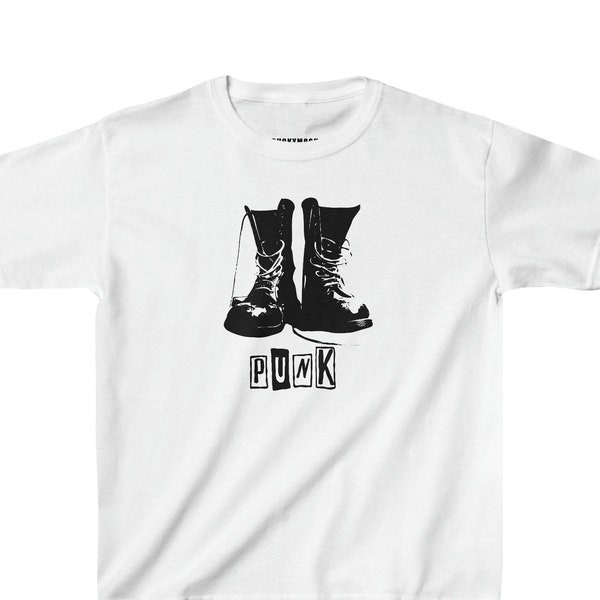 Punk Boots Kids Heavy Cotton™ Tee_Kids Punk Tee