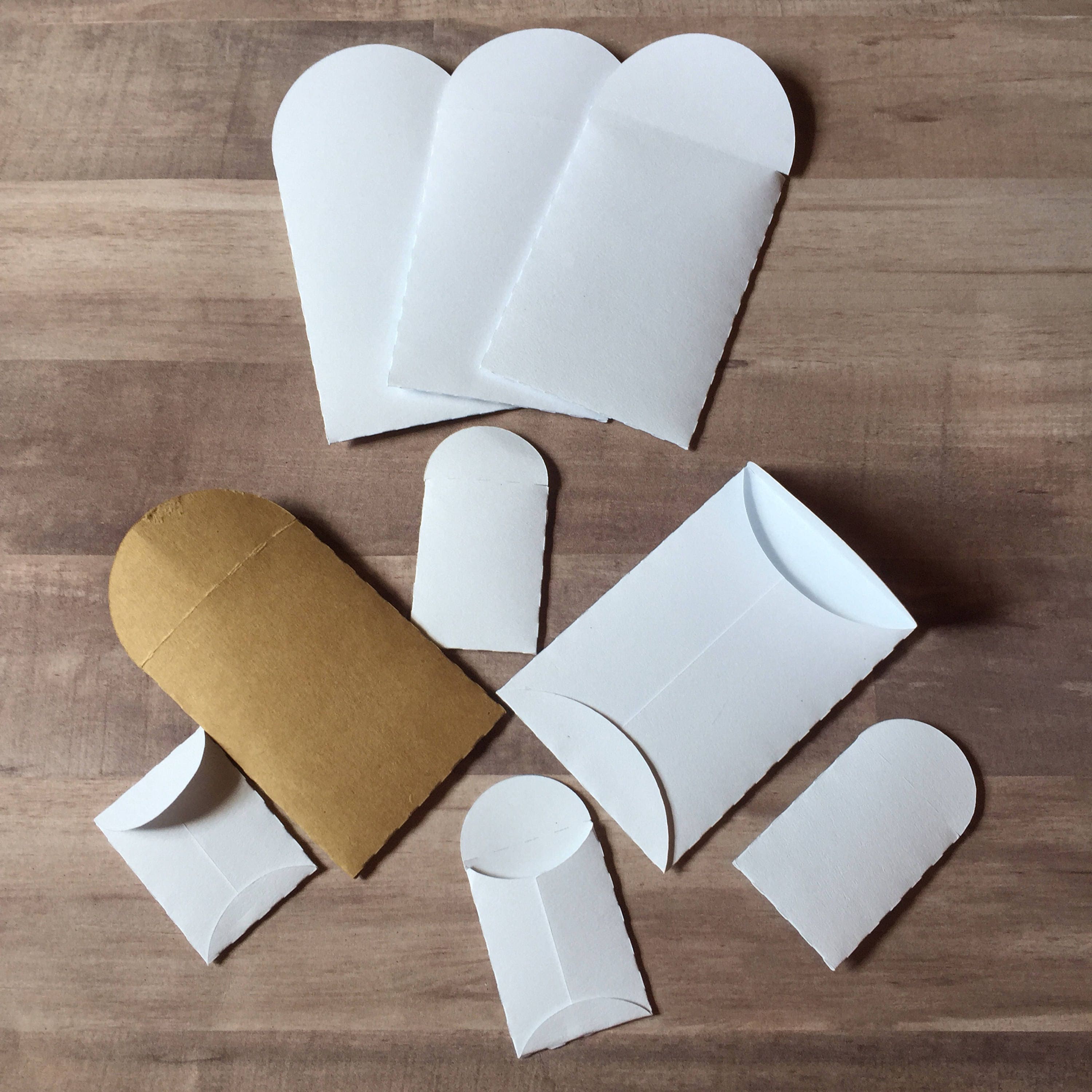 Mini white cardstock envelopes wedding favor envelopes Etsy