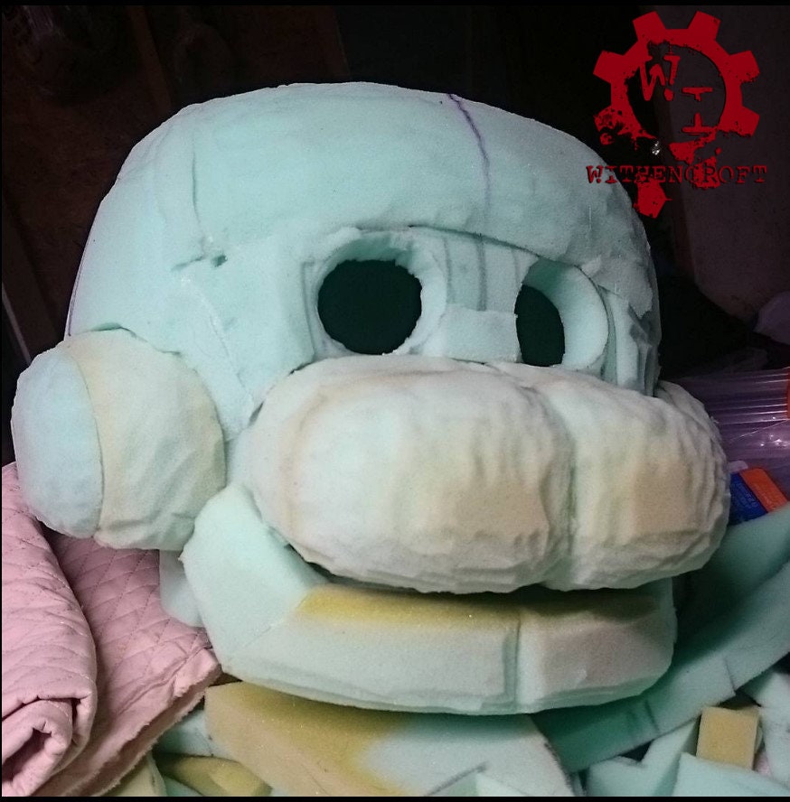 Coslive Anime FNAF Half Head Mask Vanny Puppet Resin Mask Cosplay