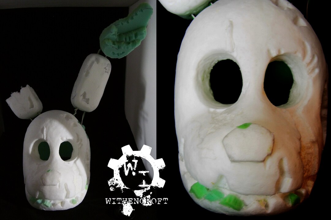 DIY Expanding Foam FNAF Springtrap Inspired Headbase Comes Etsy Australia
