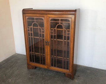 Tall Display Cabinet Etsy